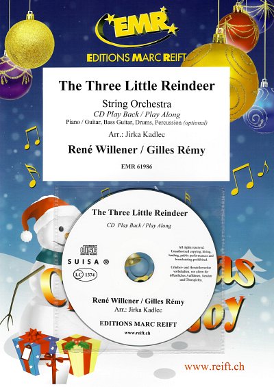 R. Willener: The Three Little Reindeer, Stro (+CD)