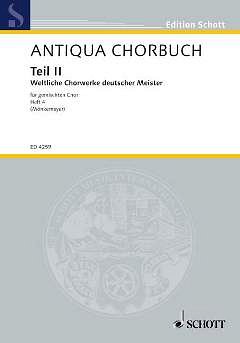 H. Mönkemeyer: Antiqua-Chorbuch Teil II / Heft 4, Gch