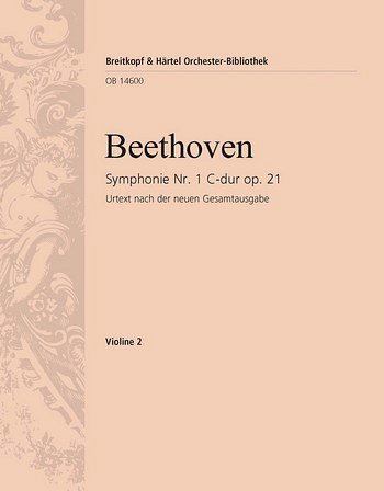 L. v. Beethoven: Symphonie Nr. 1 C-dur op. 21, Sinfo (Vl2)