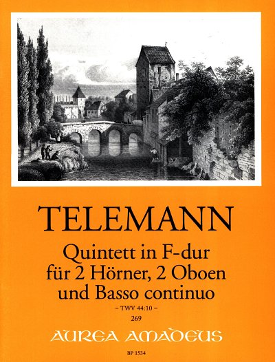 G.P. Telemann: Quintett F-Dur Twv 44:10 Aurea Amadeus 269