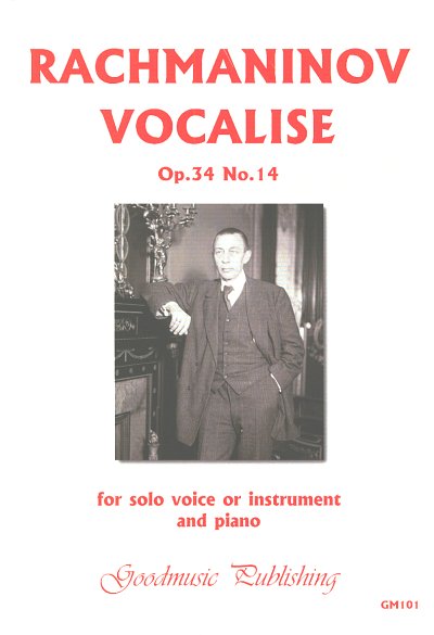 S. Rachmaninow: Vocalise op. 34/14, Ges/MelKlv (KlavpaSt)