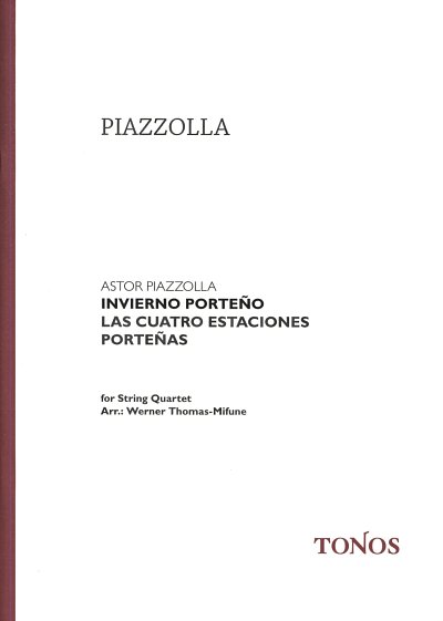 A. Piazzolla: Invierno Porteño - Winter, 2VlVaVc (Part.)