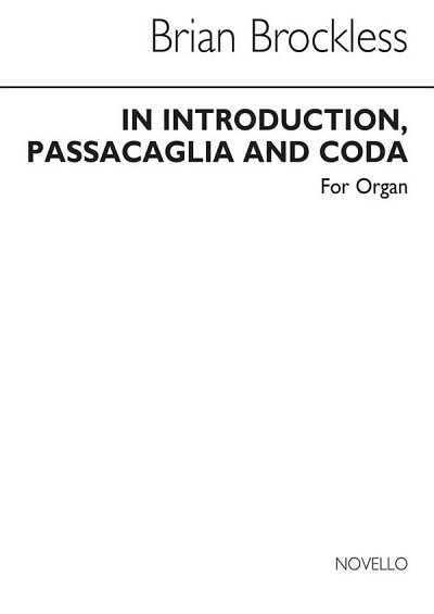 Introducton Passacaglia And Coda, Org