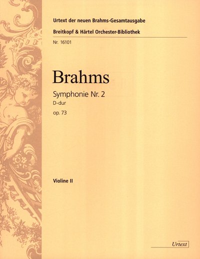 J. Brahms: Symphonie Nr. 2 D-dur op. 73, Sinfo (Vl2)