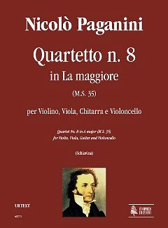 N. Paganini: Quartet No. 8 in A major (M.S. 35) (Pa+St)