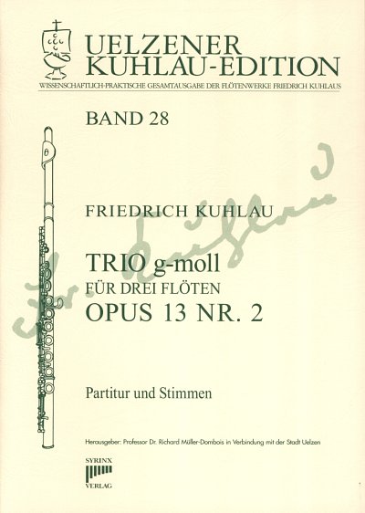F. Kuhlau: Trio G-Moll Op 13/2 Uelzener Kuhlau Edition 28