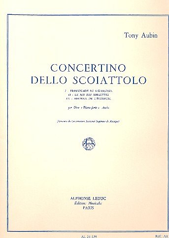 T. Aubin: Concertino Dello Scoiattolo, ObKlav (KlavpaSt)