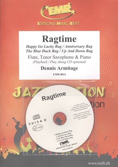 D. Armitage: Ragtime, FlTsaxKlav (+CD)