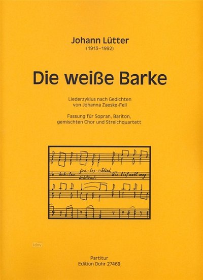 J. Lütter: Die weiße Barke