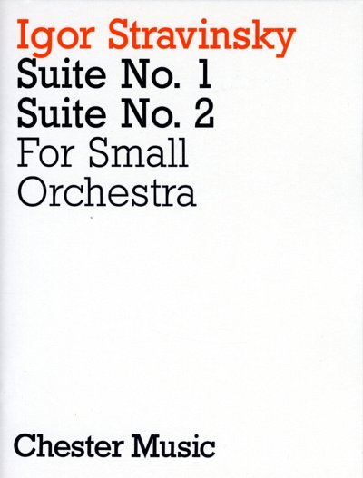 I. Strawinski: Suite Nr.1 und Suite Nr.2, Kamo (Stp)