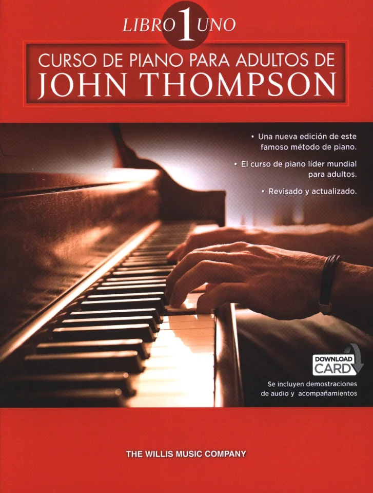 J. Thompson: Curso de piano para adultos 1, Klav (+Onl) (0)