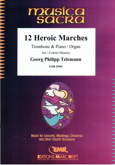 G.P. Telemann: 12 Heroic Marches, PosKlv/Org