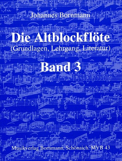 J. Bornmann: Die Altblockflöte 3, Ablf