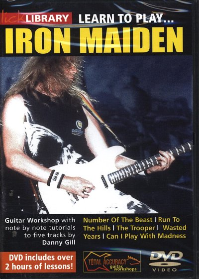 Iron Maiden: Learn To Play Iron Maiden, Git (DVD)