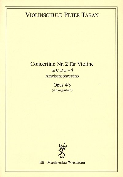 P. Taban: Concertino C-Dur Nr.2 op. 4b, VlKlav (Pa+St)