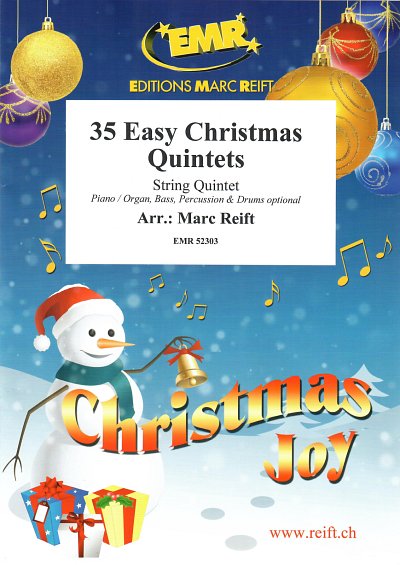 M. Reift: 35 Easy Christmas Quintets, 5Str