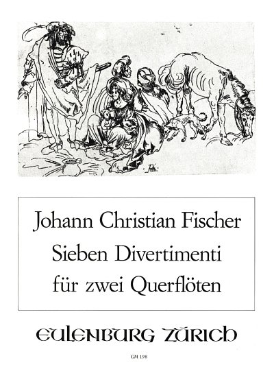 F.J. Christian: 7 Divertimenti für 2 Flöten, 2Fl (Sppa)