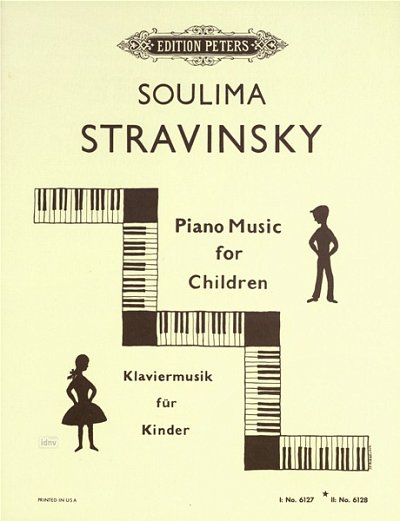 Strawinsky Soulima: Klaviermusik für Kinder, Band 2
