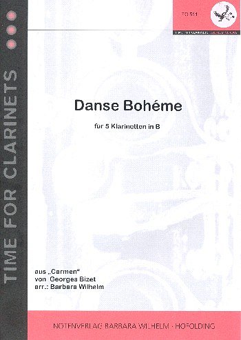 G. Bizet: Danse Boheme, 5Klar (Pa+St)
