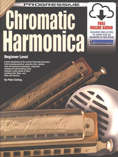 P. Gelling: Chromatic Harmonica for Beginner, Muha (+OnlAu)