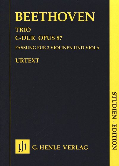 AQ: L. v. Beethoven: Trio C-Dur op. 87, 2VlVla (Stp (B-Ware)