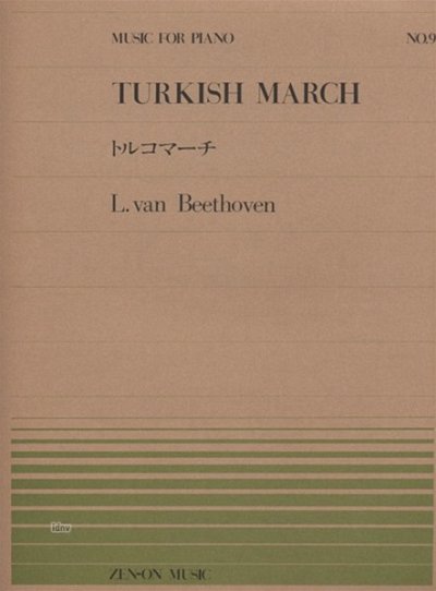 L. v. Beethoven: Türkischer Marsch Nr. 9, Klav