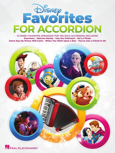 Disney Favorites for Accordion, Akk;Gs