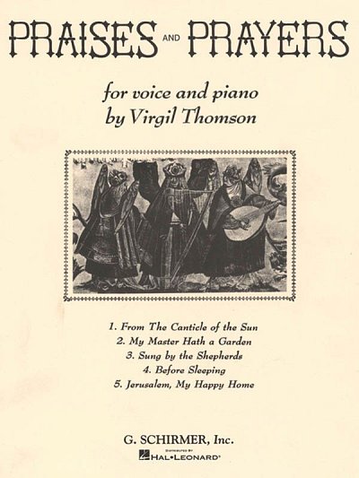 V. Thomson: Praises and Prayers, GesM (Bu)
