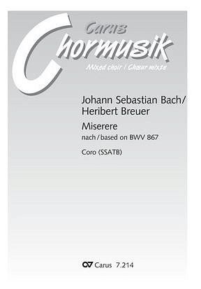J.S. Bach: Miserere BWV 867, Gch5 (Part.)