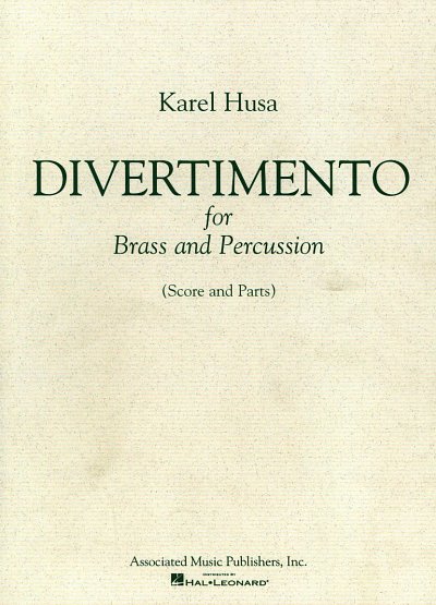 AQ: K. Husa: Divertimento for Brass and Percussion  (B-Ware)