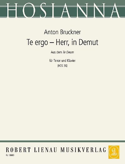 DL: A. Bruckner: Te ergo - Herr, in Demut, GesTeKlav