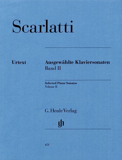 D. Scarlatti: Ausgewählte Klaviersonaten II, Klav