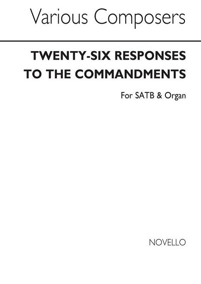 Twenty-six Responses To The Commandments, GchOrg (Bu)