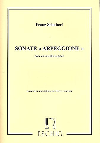 F. Schubert: Sonate Arpeggione (Part.)