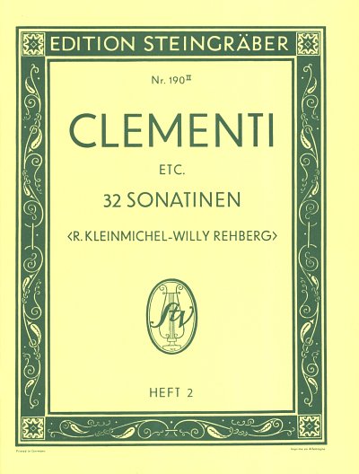 M. Clementi: 32 Sonatinen 2