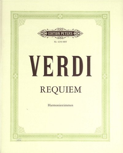 G. Verdi: Requiem, 4GesGchOrch (HARM)