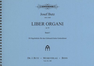 Butz Josef: Liber Organi 1