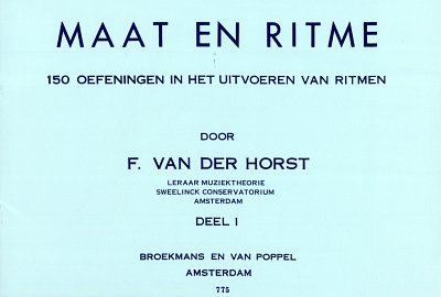 F. van der Horst: Maat en Ritme 1