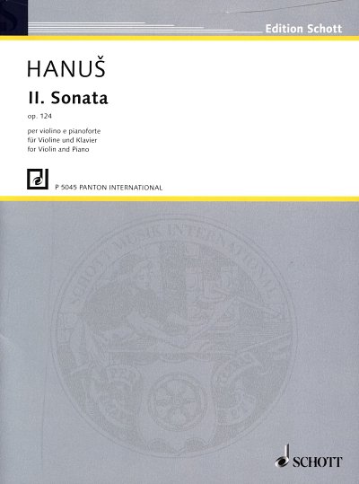 J. Hanus: Sonata Nr. 2 op. 124, VlKlav (KlavpaSt)