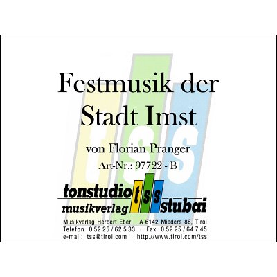 F.  Pranger: Festmusik der Stadt Imst, Blaso (DirBSt)