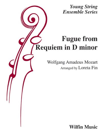 Fugue from Requiem in D Minor, Stro (Pa+St)