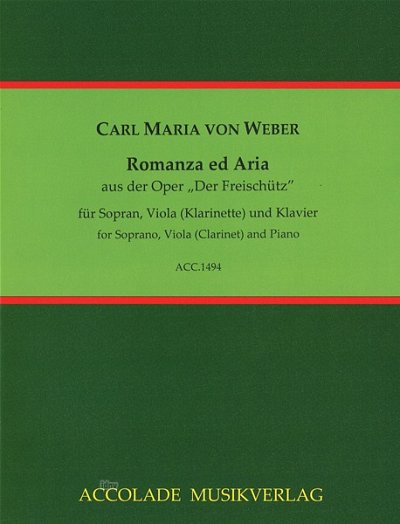 C.M. von Weber: Romanza ed Aria , GesS2VlBc (Pa+St)