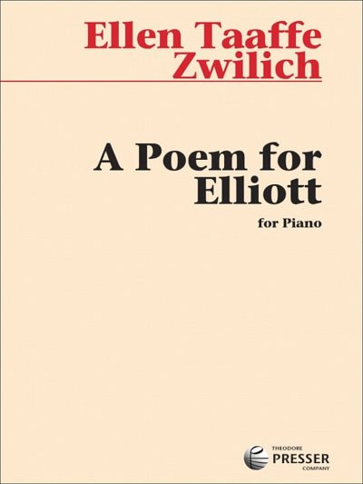 Z.E. Taaffe: A Poem for Elliott, Klav (Sppa)
