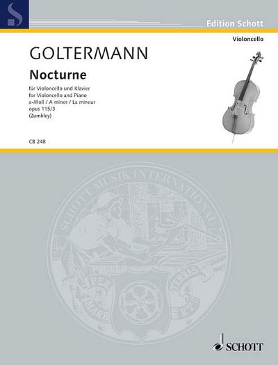 DL: G. Goltermann: Nocturne a-Moll, VcKlav