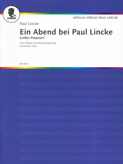 P. Lincke: Ein Abend bei Paul Lincke, Gch7Klav (Part.)