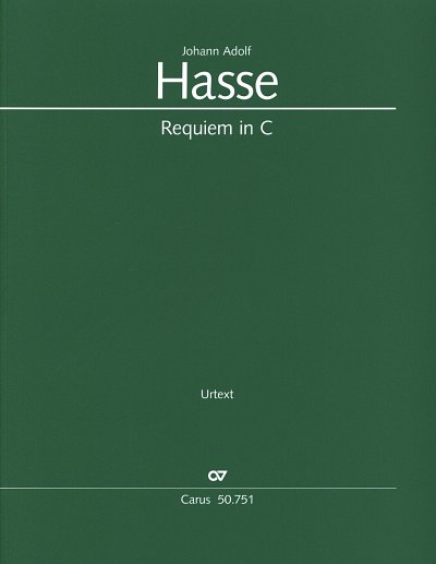 J.A. Hasse: Requiem in C, 5GesGchOrch (Part)