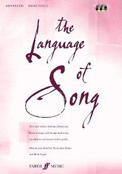 H. Pegler: The Language of Song - Advanced, GesHKlav (+2CDs)