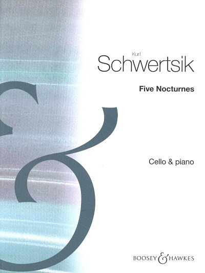 K. Schwertsik: Five Nocturnes Op. 10c, VcKlav (KlavpaSt)