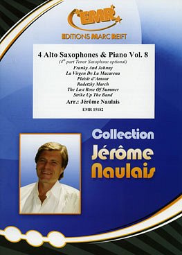 J. Naulais: 4 Alto Saxophones & Piano Vol. 8