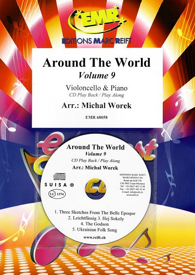 M. Worek: Around The World Volume 9, VcKlav (+CD)